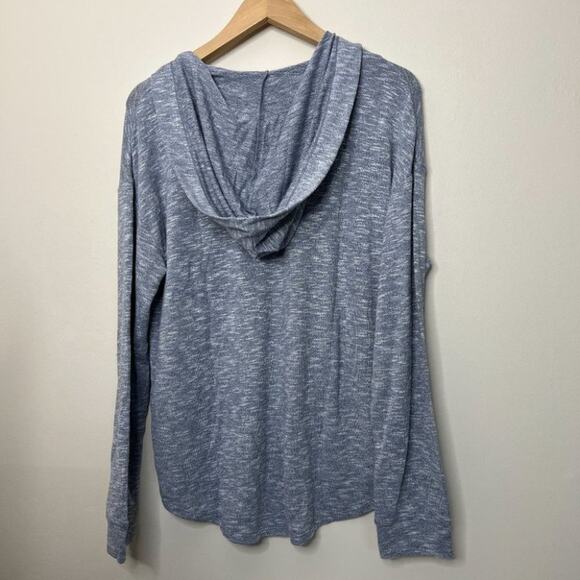 Koolaburra By UGG blue hooded Soft Slub Sz M - Picture 2 of 5